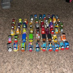 57 different Thomas Trains